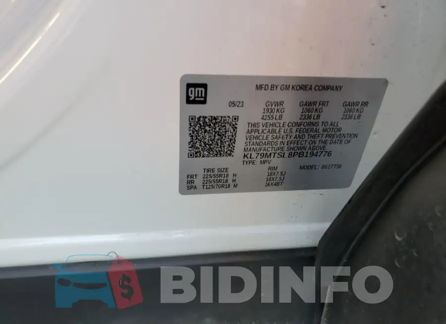 KL79MTSL8PB194776 Photo# 12