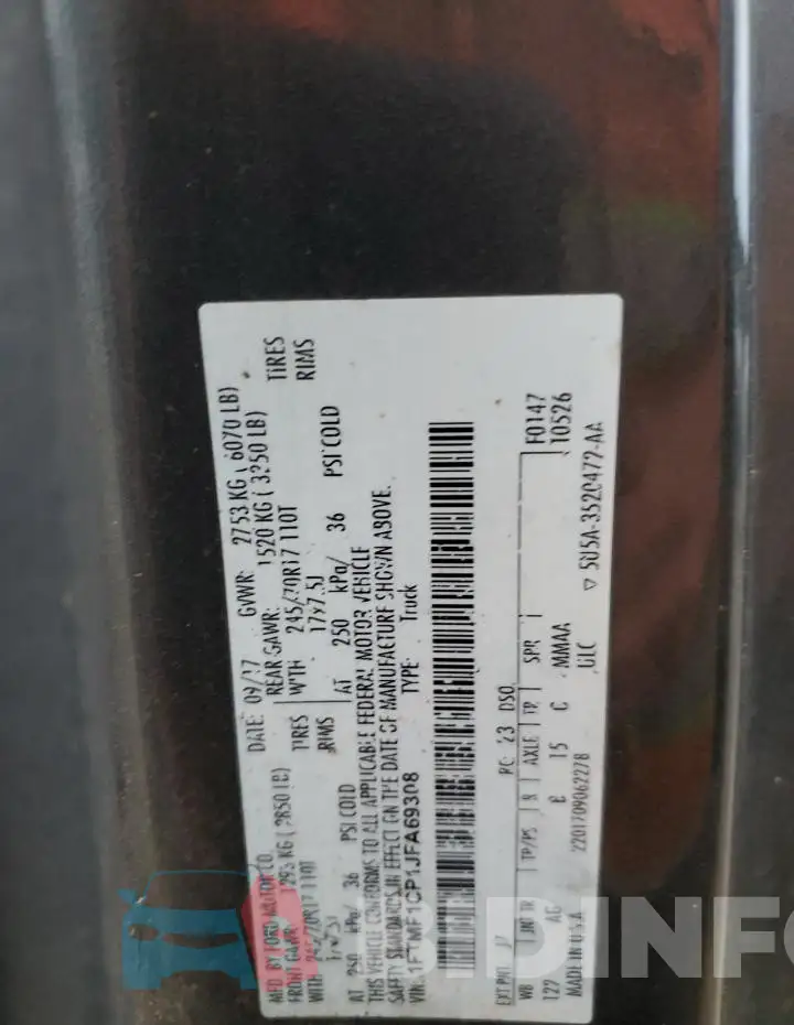 1FTMF1CP1JFA69308 Photo# 12
