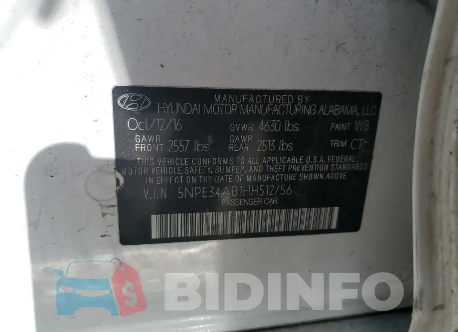 5NPE34AB1HH512756 Photo# 12