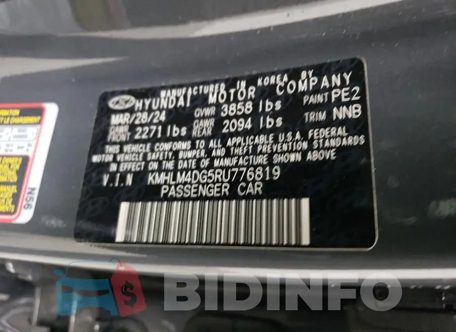 KMHLM4DG5RU776819 Photo# 12