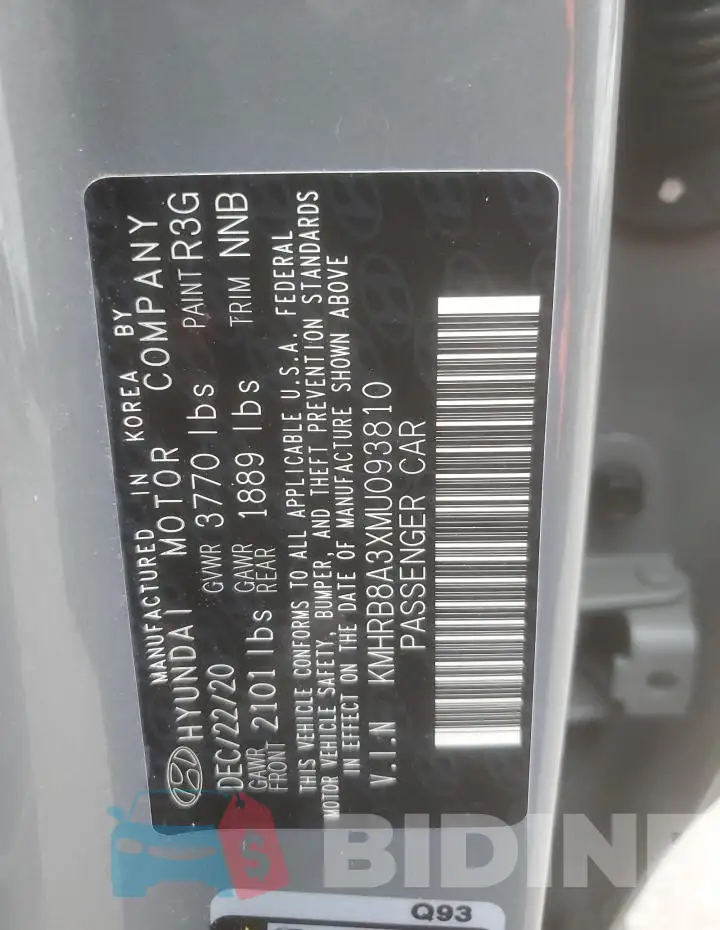 KMHRB8A3XMU093810 Photo# 12