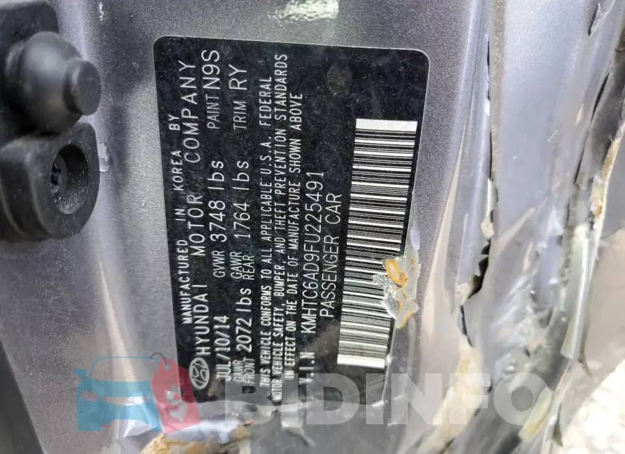 KMHTC6AD9FU225491 Photo# 12
