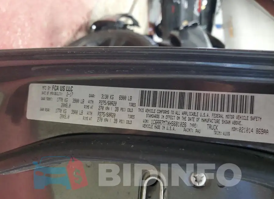 1C6RR7MTXHS681026 Photo# 12