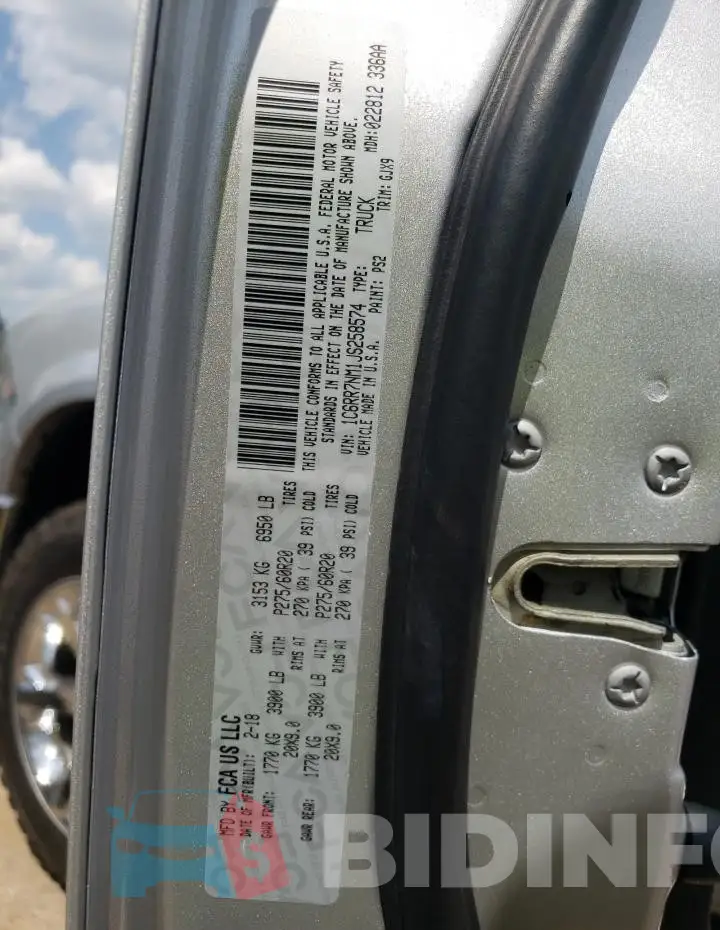 1C6RR7NM1JS258574 Photo# 13