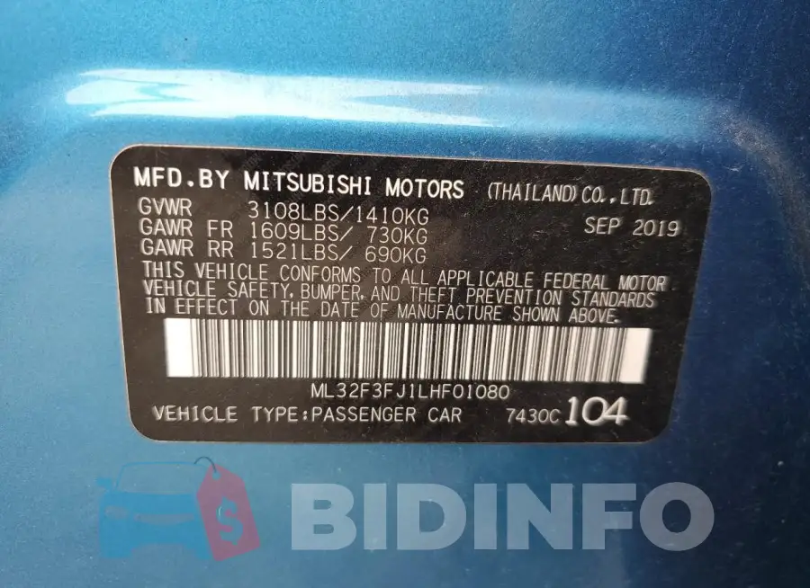 ML32F3FJ1LHF01080 Photo# 12