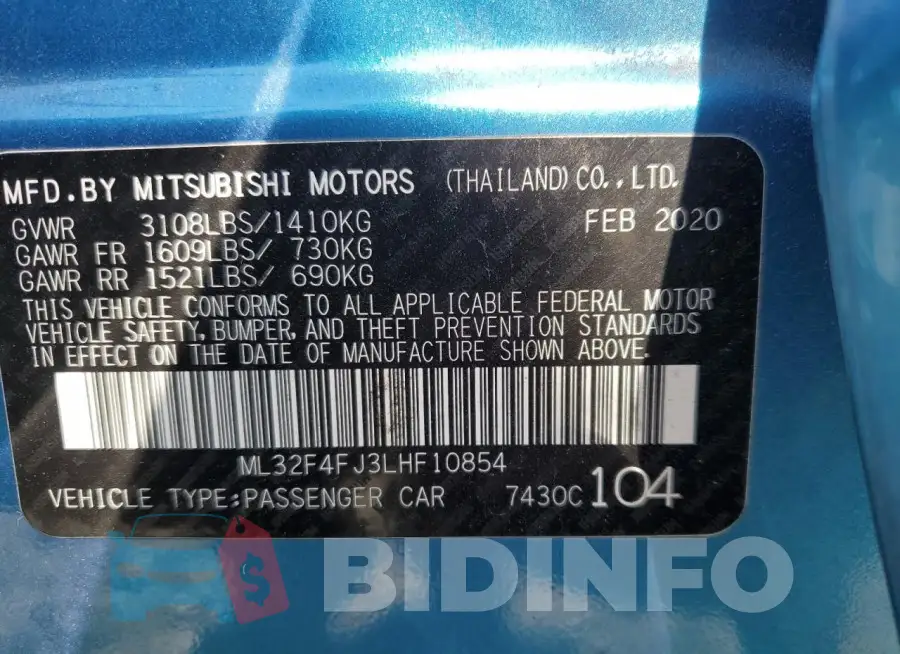 ML32F4FJ3LHF10854 Photo# 12