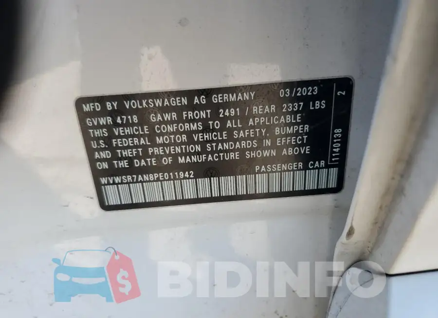 WVWSR7AN8PE011942 Photo# 12