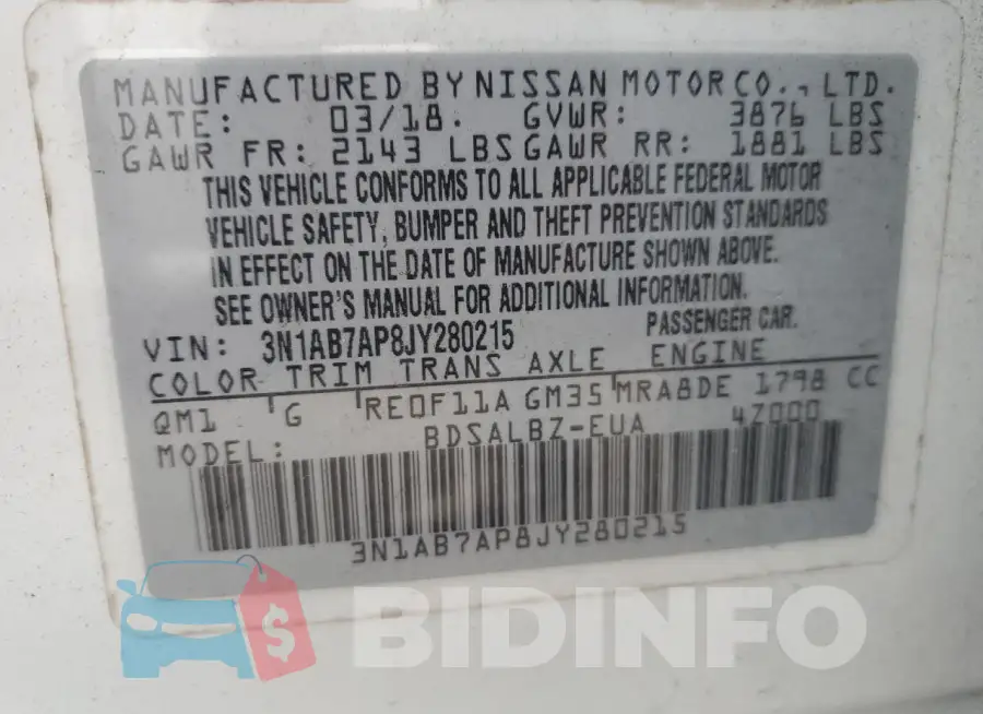 3N1AB7AP8JY280215 Photo# 13