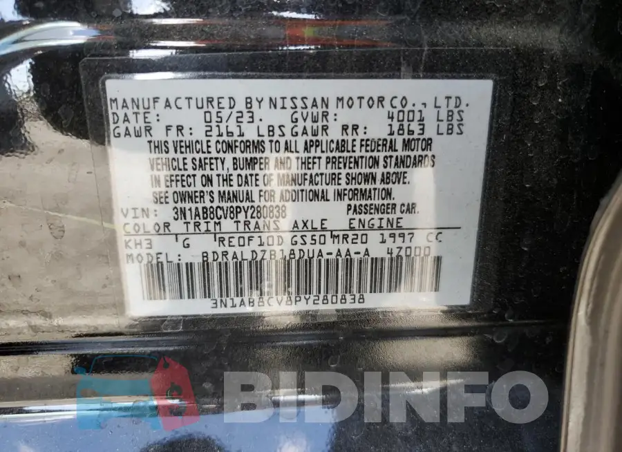 3N1AB8CV8PY280838 Photo# 12