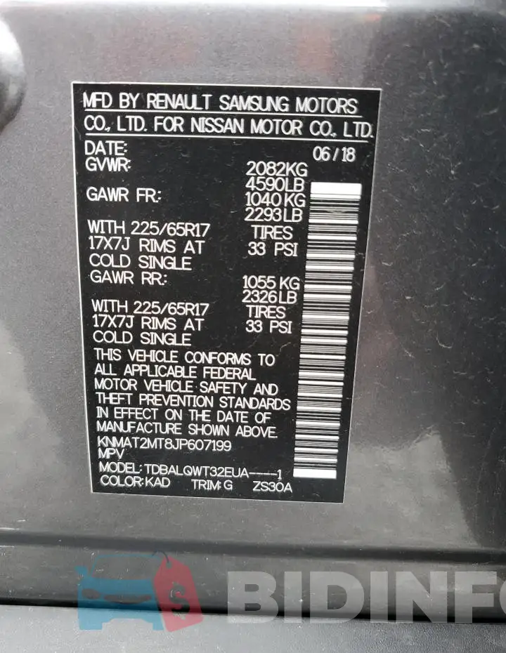 KNMAT2MT8JP607199 Photo# 13
