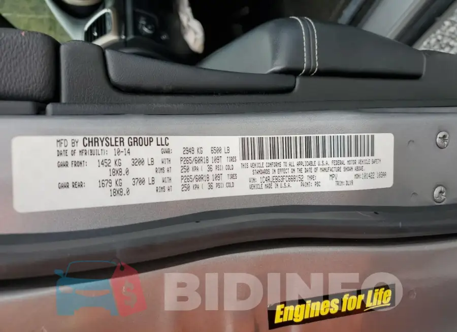1C4RJEBG3FC668152 Photo# 14