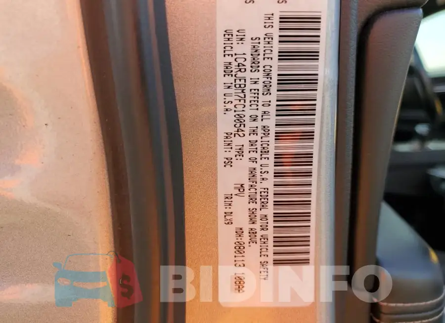 1C4RJEBM7FC100542 Photo# 12