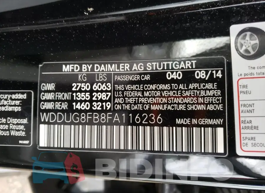 WDDUG8FB8FA116236 Photo# 12