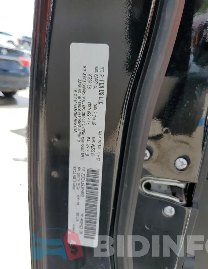 2C3CDXJG6JH148452 Photo# 13