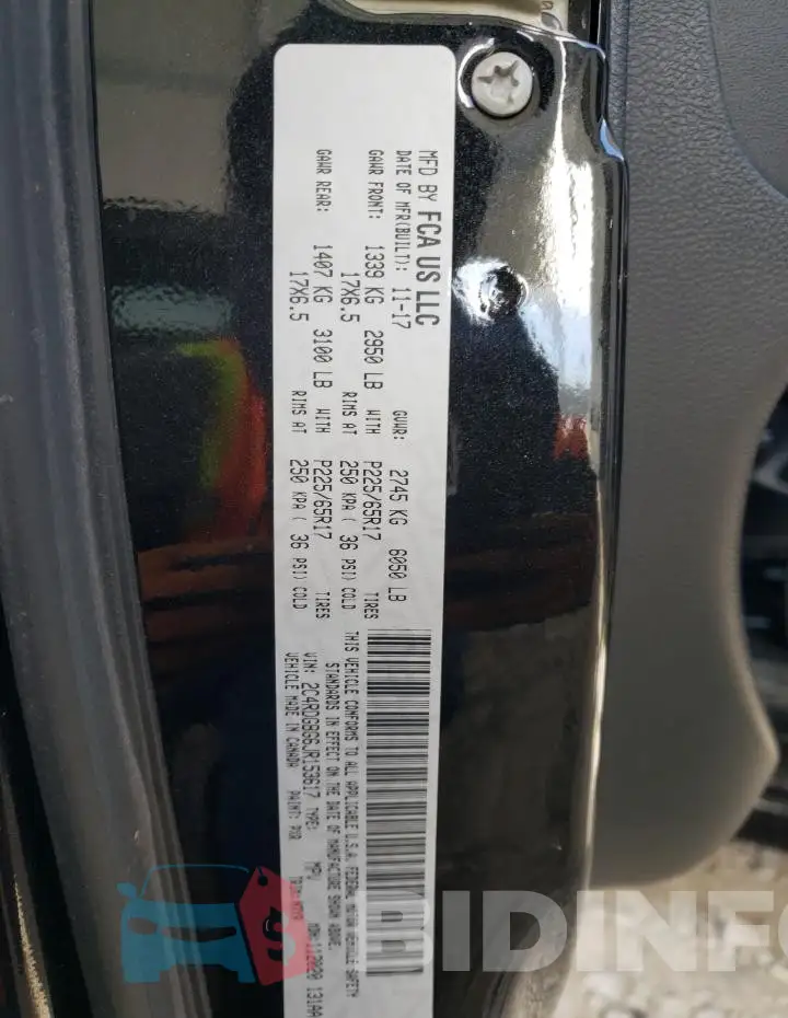 2C4RDGBG6JR153617 Photo# 14