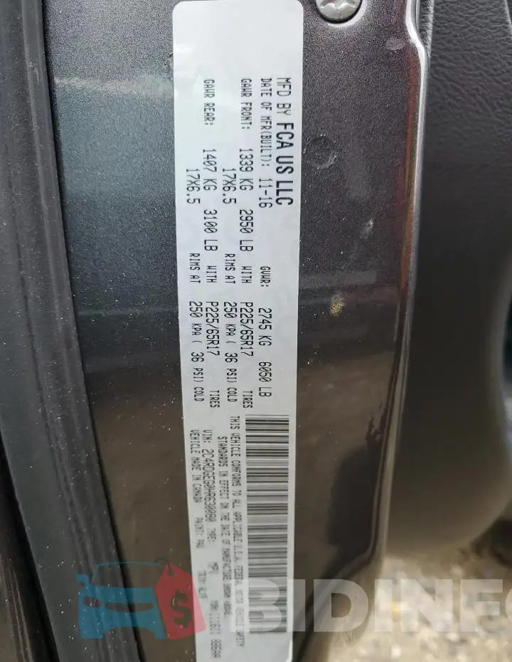 2C4RDGEG0HR630080 Photo# 13