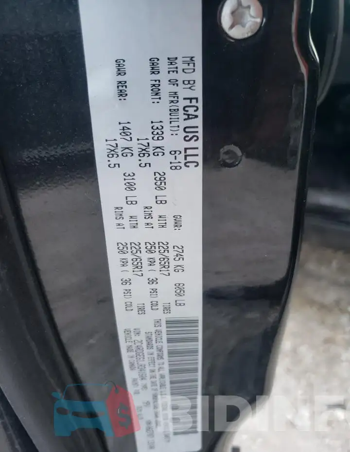 2C4RDGEG1JR341604 Photo# 14