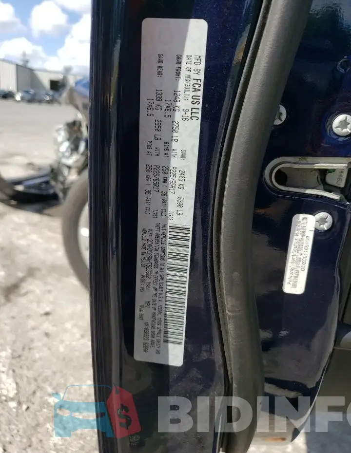 3C4PDCABXHT529622 Photo# 13