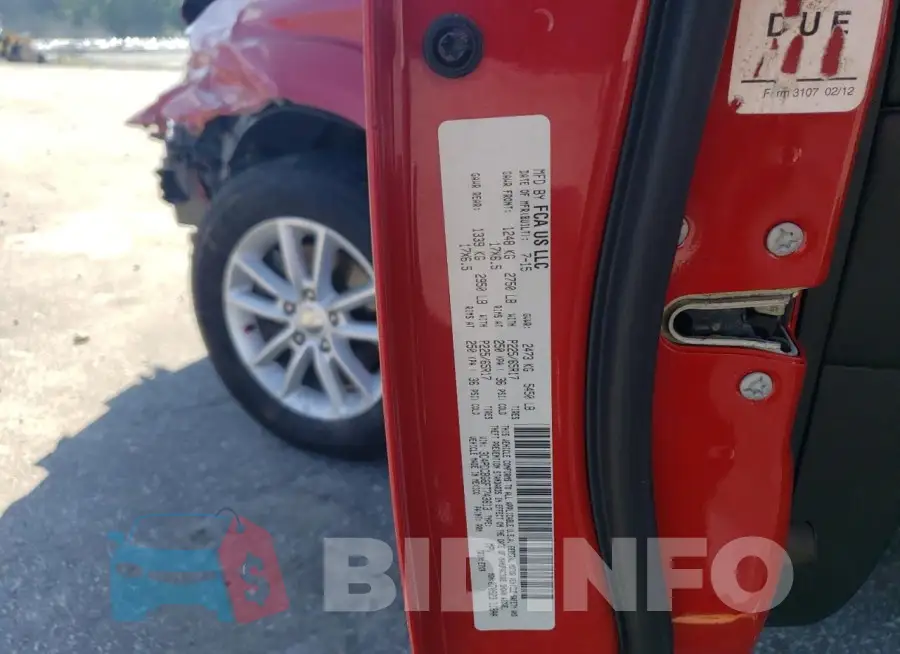 3C4PDCBG6FT743613 Photo# 14