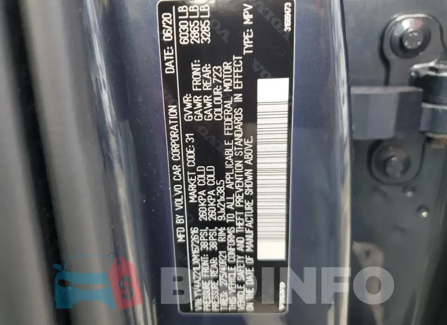 YV4A221LXM1672616 Photo# 14