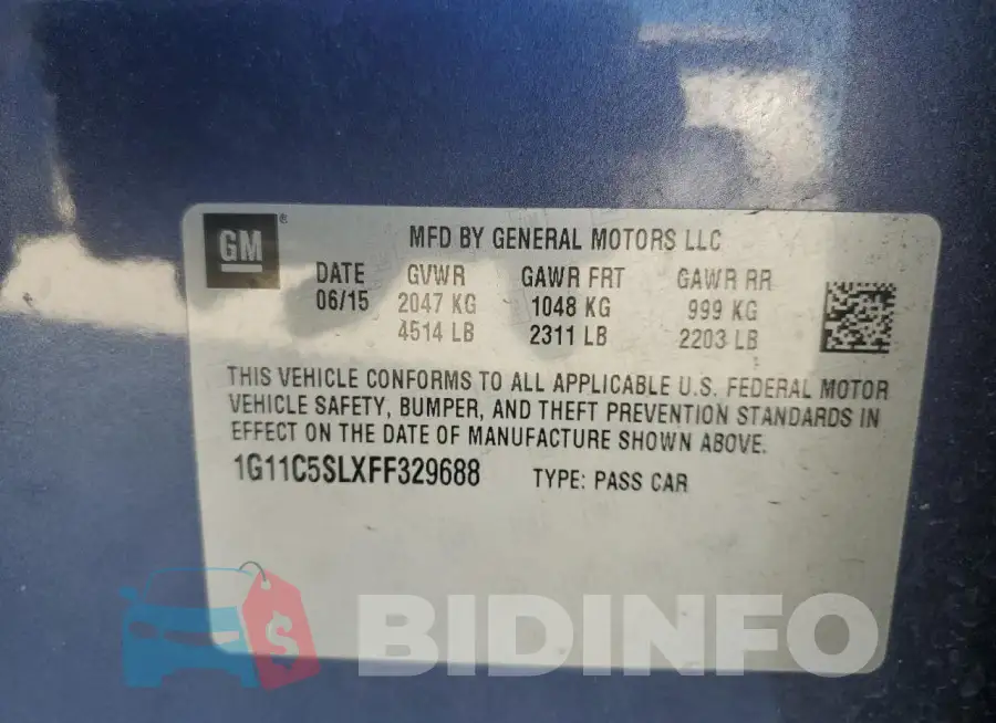 1G11C5SLXFF329688 Photo# 12