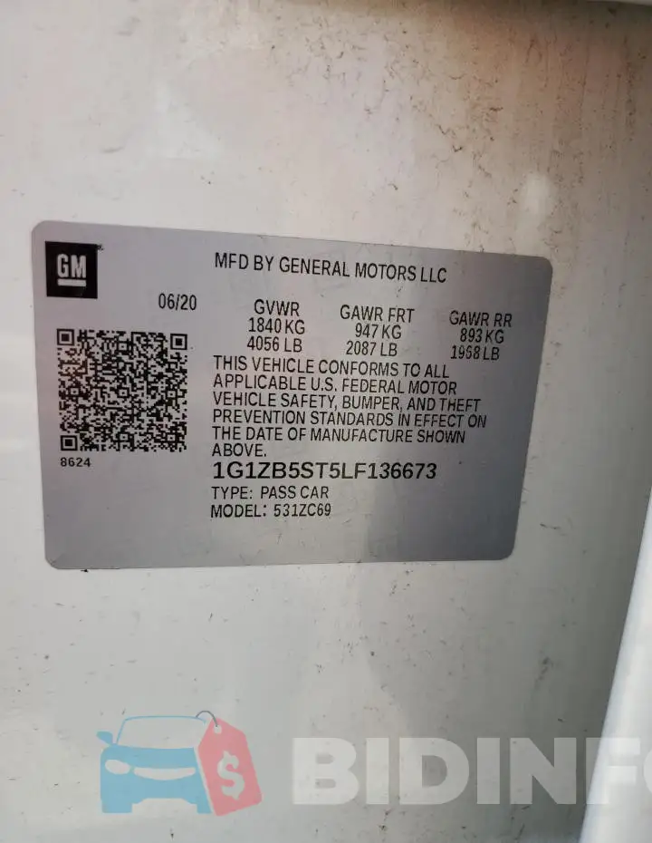1G1ZB5ST5LF136673 Photo# 13