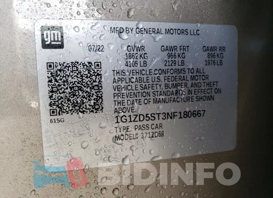 1G1ZD5ST3NF180667 Photo# 12