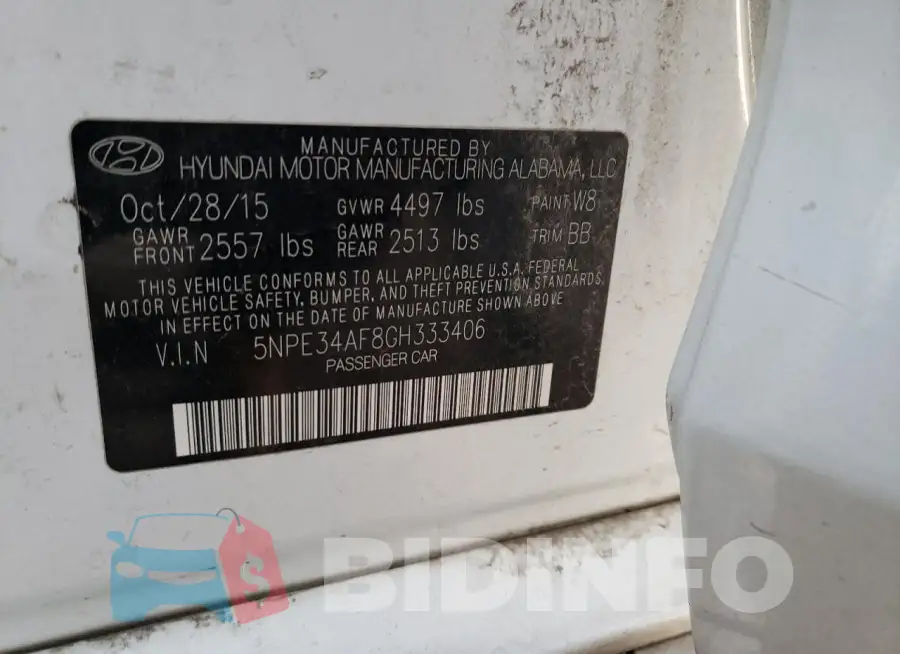 5NPE34AF8GH333406 Photo# 12
