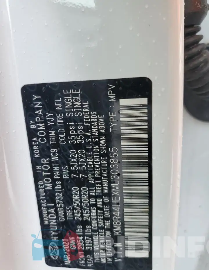 KM8R44HEXMU303865 Photo# 13