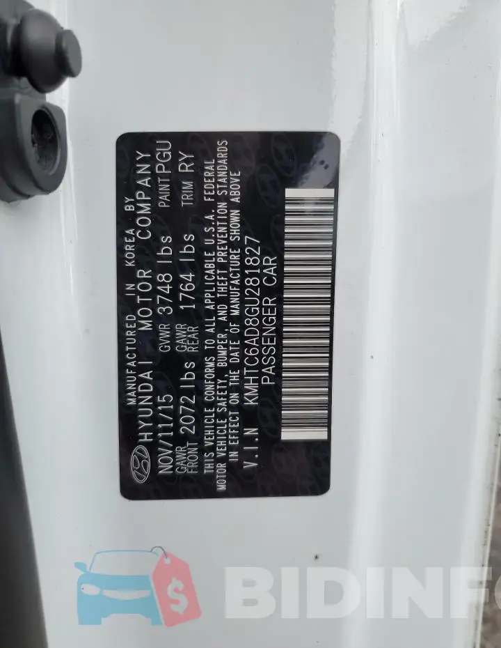 KMHTC6AD8GU281827 Photo# 13