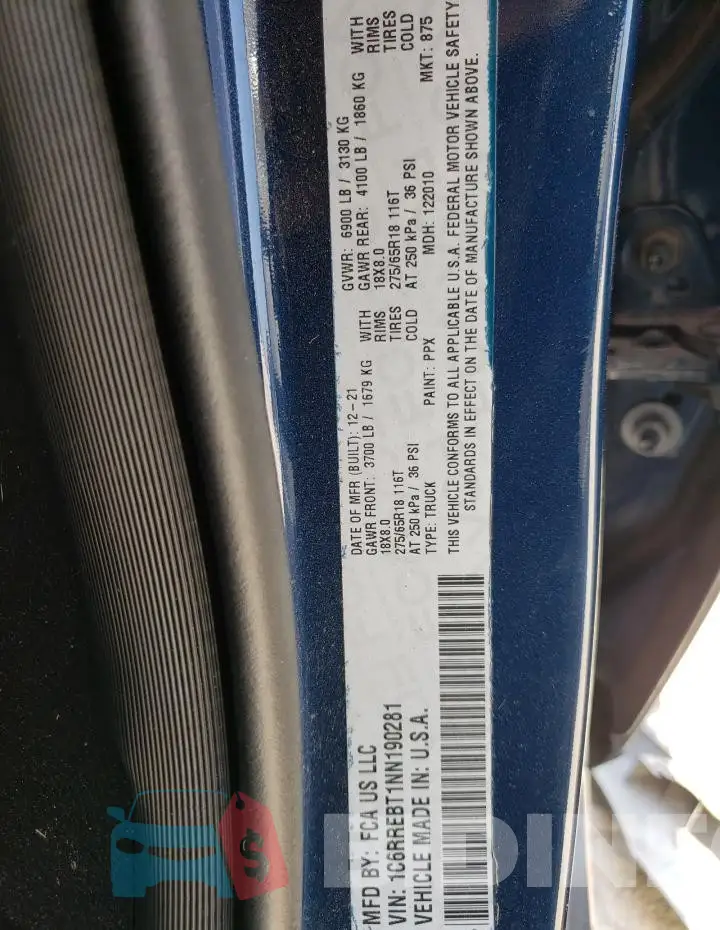 1C6RREBT1NN190281 Photo# 12