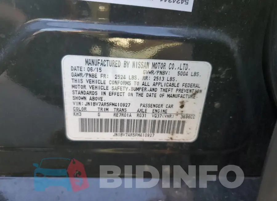 JN1BV7AR5FM410927 Photo# 12