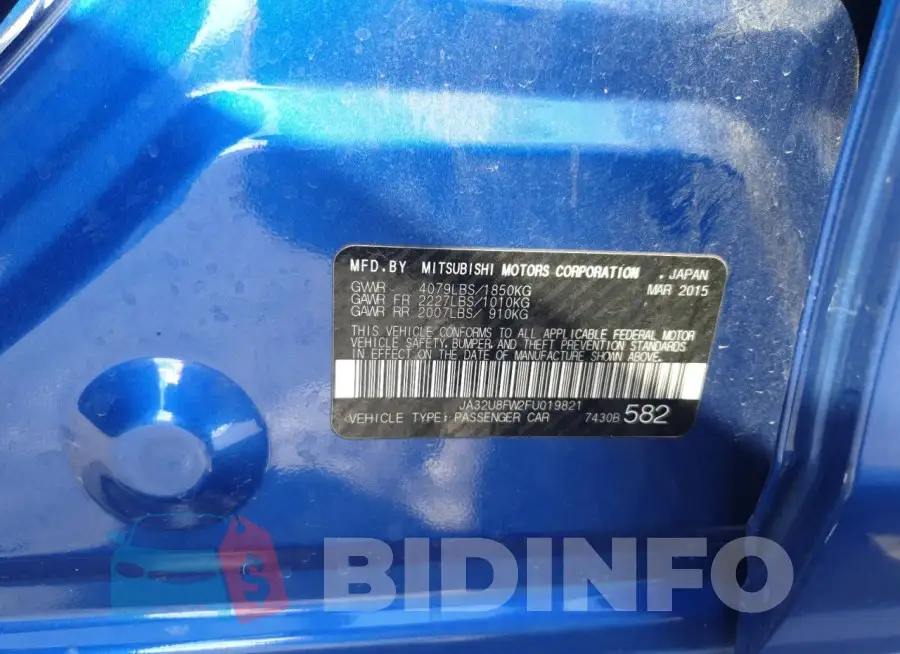 JA32U8FW2FU019821 Photo# 12