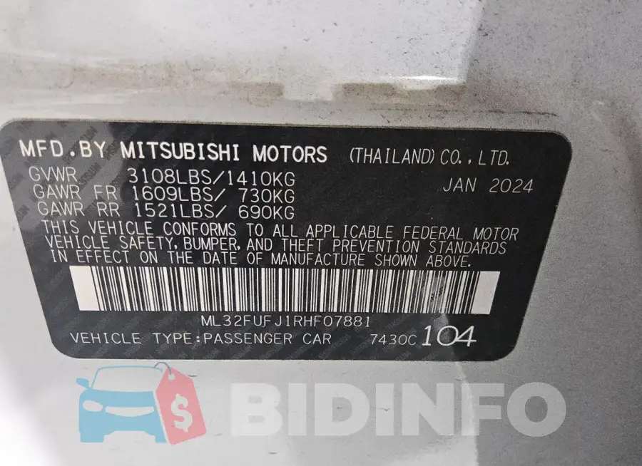 ML32FUFJ1RHF07881 Photo# 13
