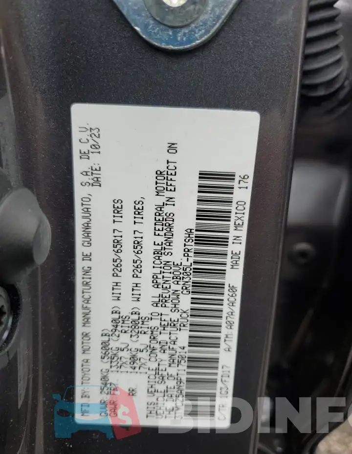 3TYCZ5AN9PT175014 Photo# 12