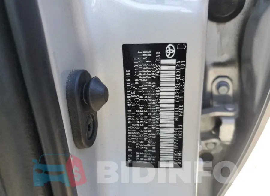 5YFEPMAEXMP257665 Photo# 12