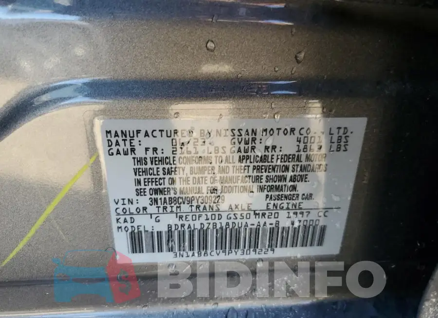 3N1AB8CV9PY309229 Photo# 12
