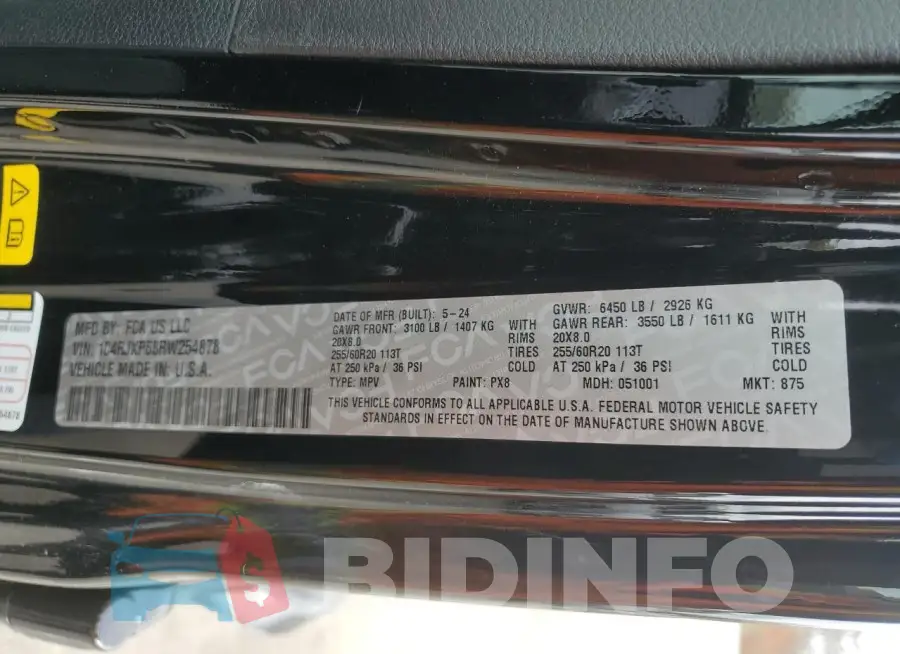 1C4RJXP68RW254878 Photo# 12