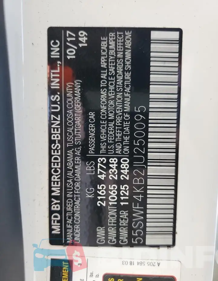 55SWF4KB2JU250095 Photo# 12