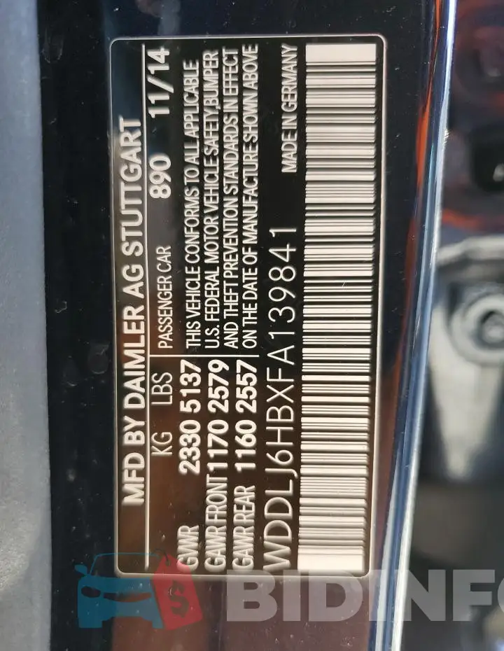 WDDLJ6HBXFA139841 Photo# 12
