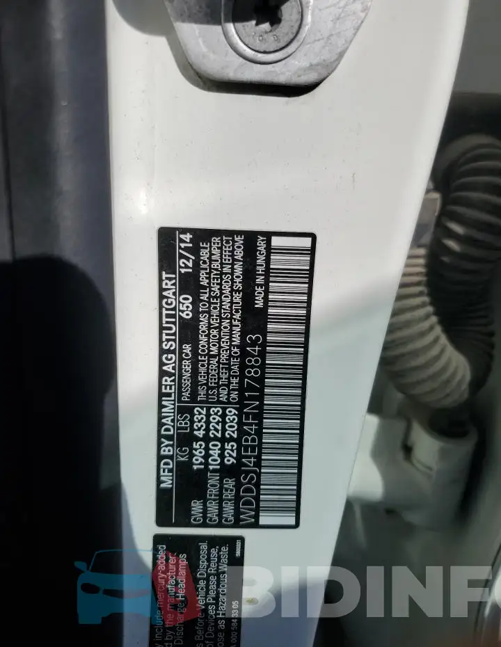 WDDSJ4EB4FN178843 Photo# 12