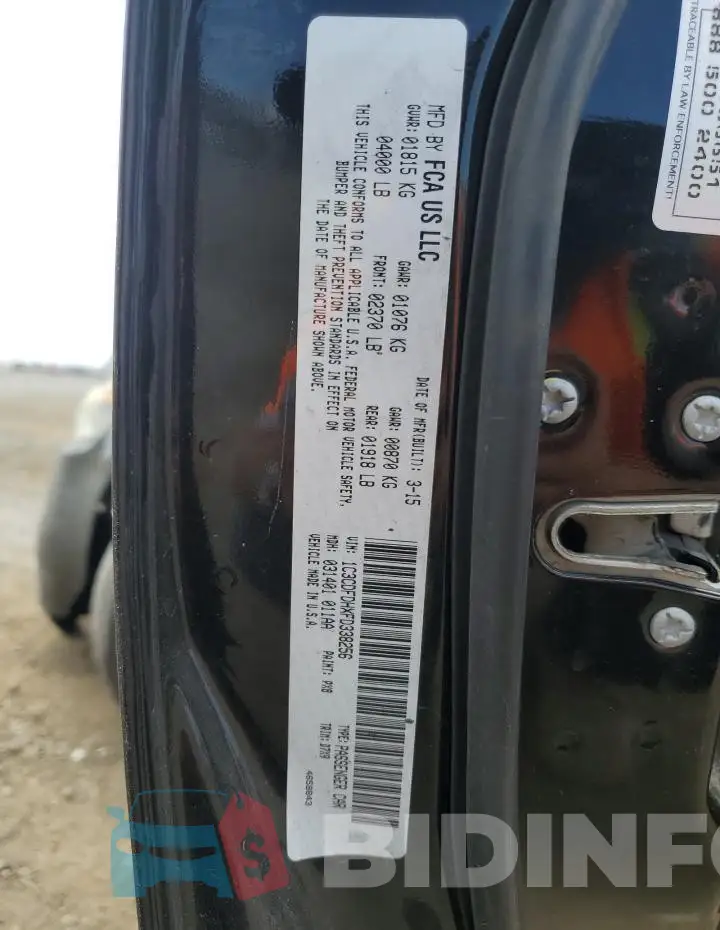 1C3CDFDHXFD338256 Photo# 12