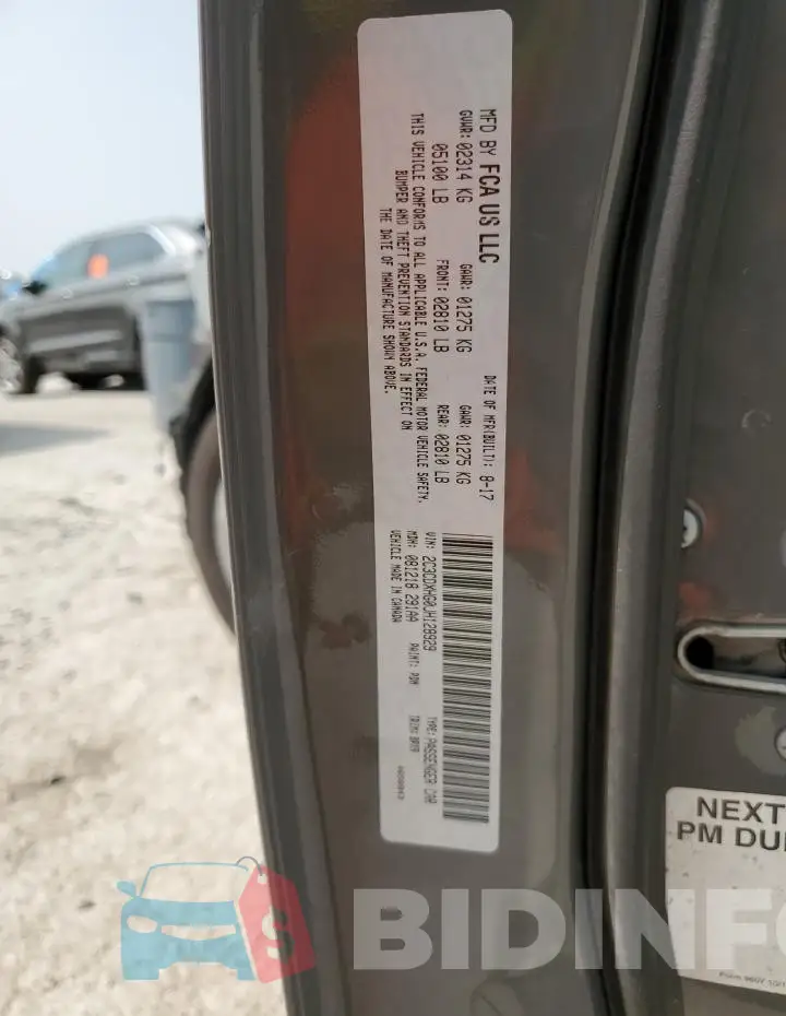 2C3CDXHG0JH128929 Photo# 13