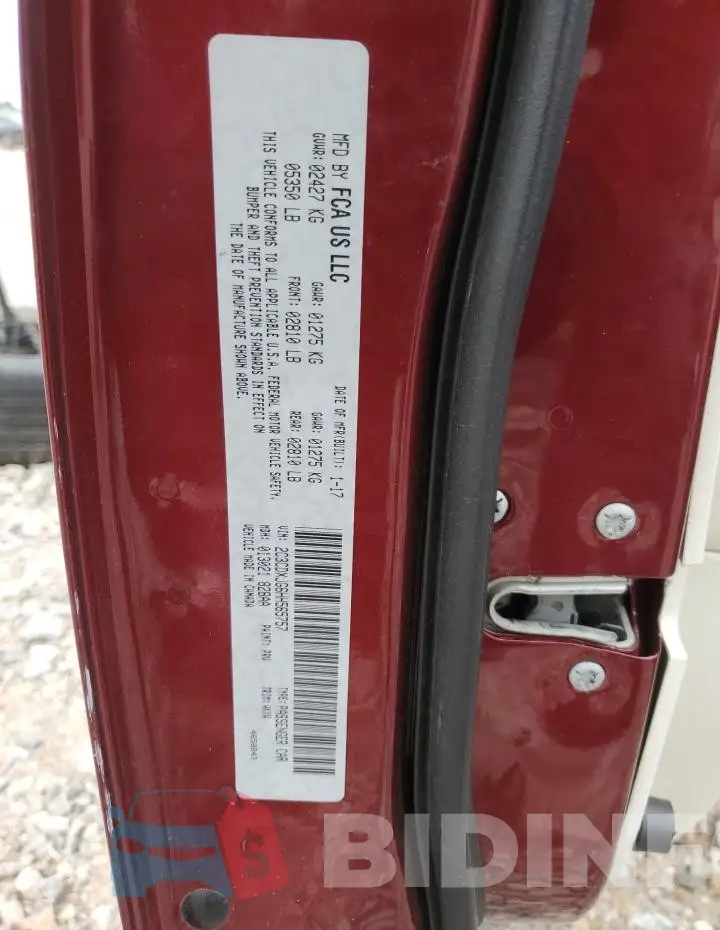 2C3CDXJG6HH565757 Photo# 13
