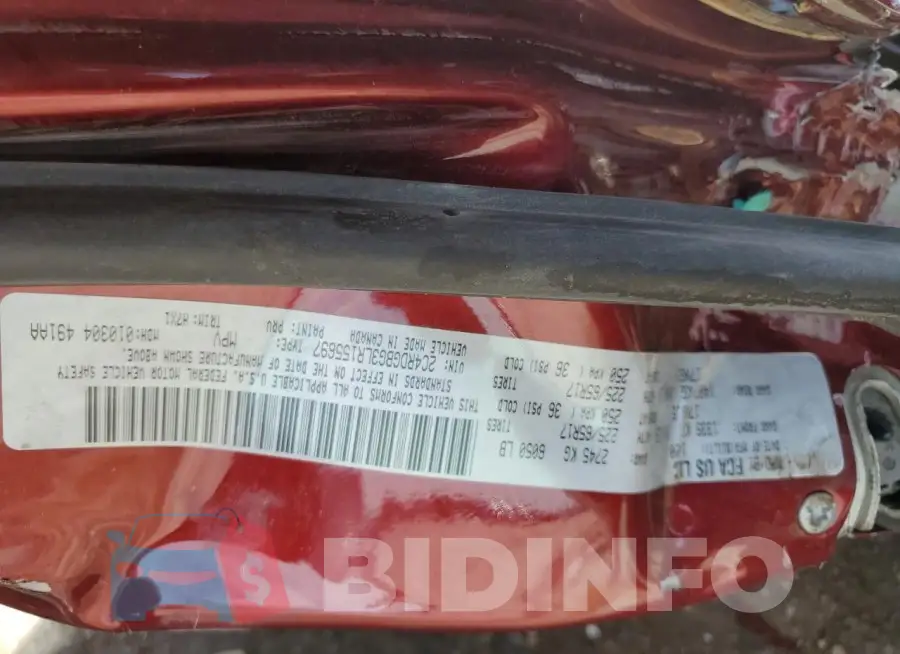2C4RDGBG3LR155697 Photo# 14
