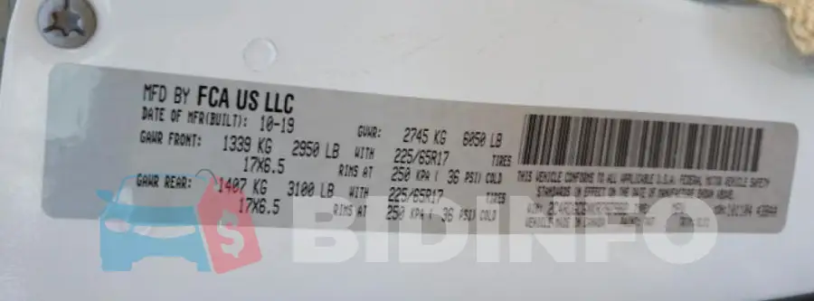 2C4RDGCGXKR787982 Photo# 13