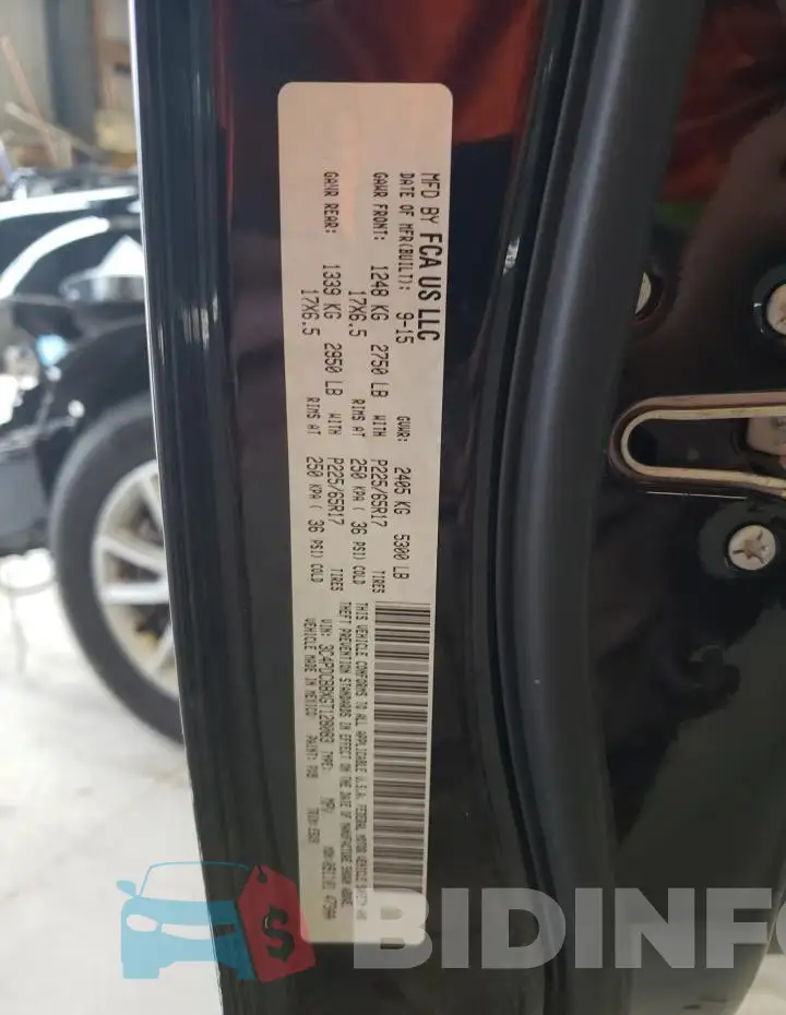 3C4PDCBBXGT128083 Photo# 13