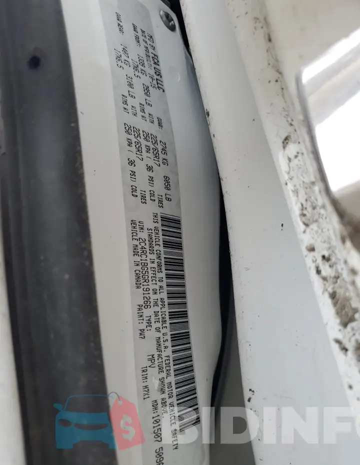 2C4RC1BG5GR191266 Photo# 12