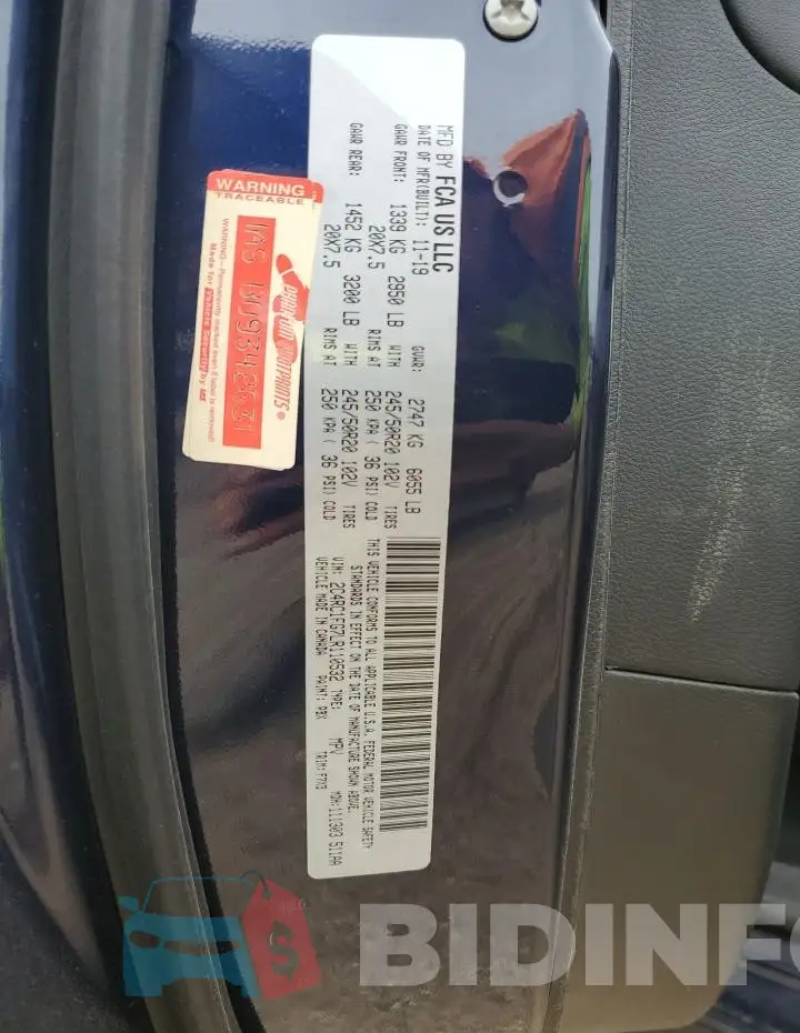 2C4RC1FG7LR110532 Photo# 14