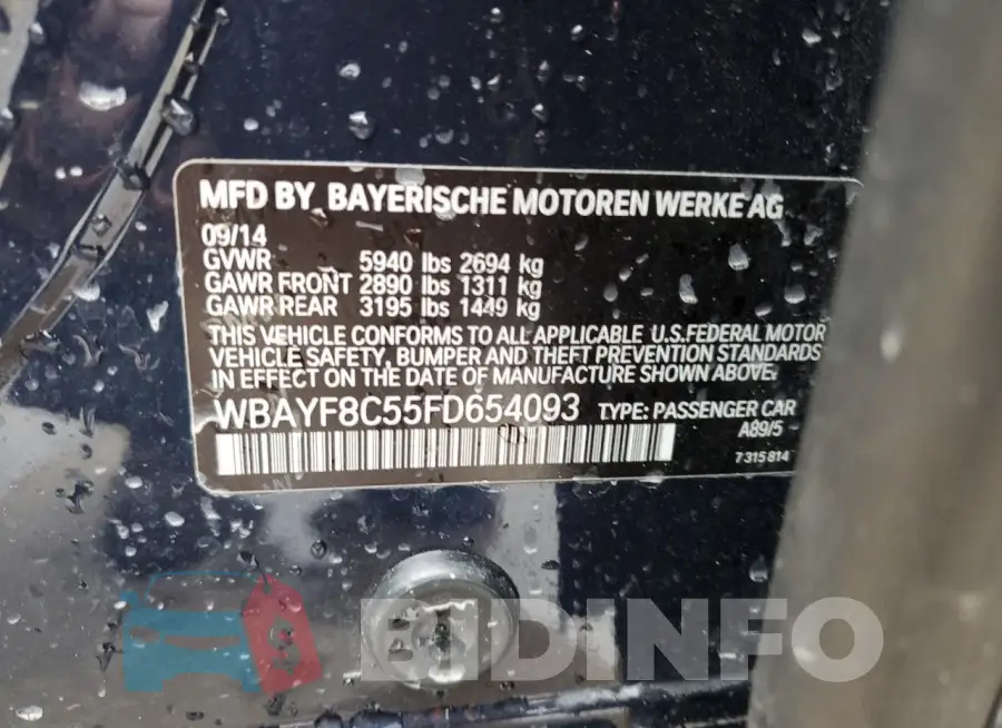 WBAYF8C55FD654093 Photo# 13